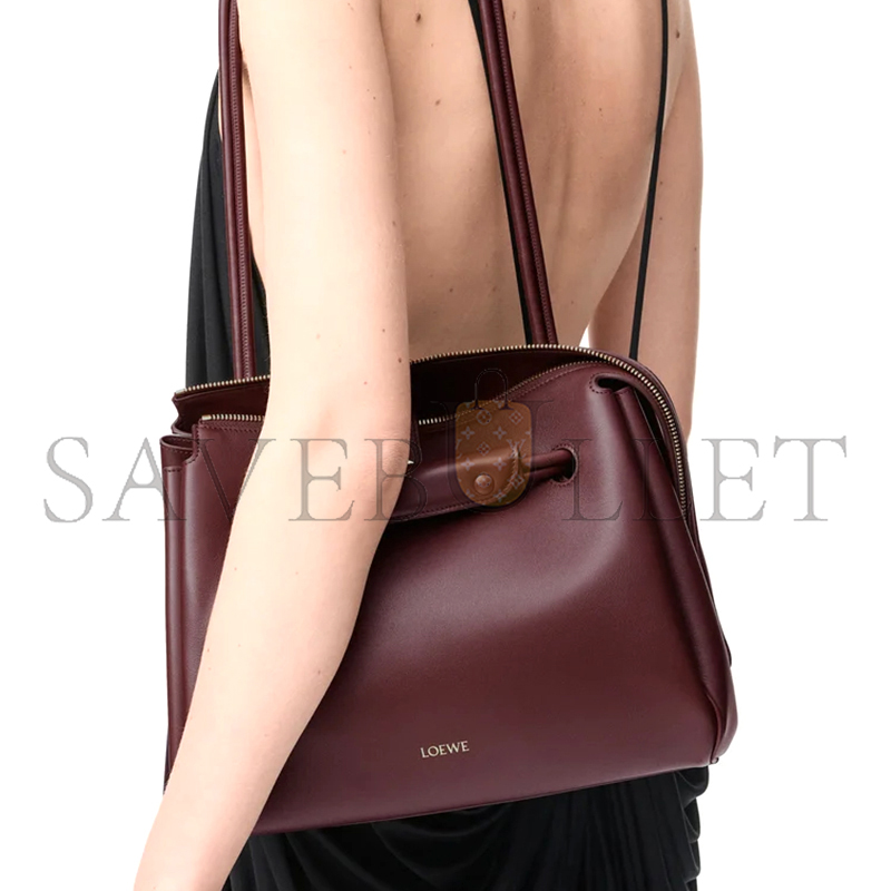 LOEWE MEDIUM MADRID BAG IN SUPPLE CALFSKIN AANBAB1X01-7240 (28.5*23*11cm)